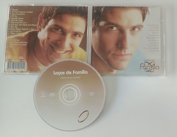 Cd Laços de Família - Trilha Internacional Interprete Vários Artistas (2000) [usado]