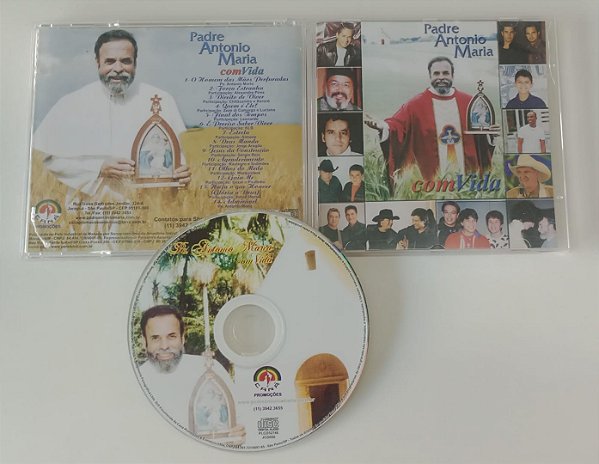 Cd com Vida Interprete Padre Antonio Maria e Vários Artistas [usado]