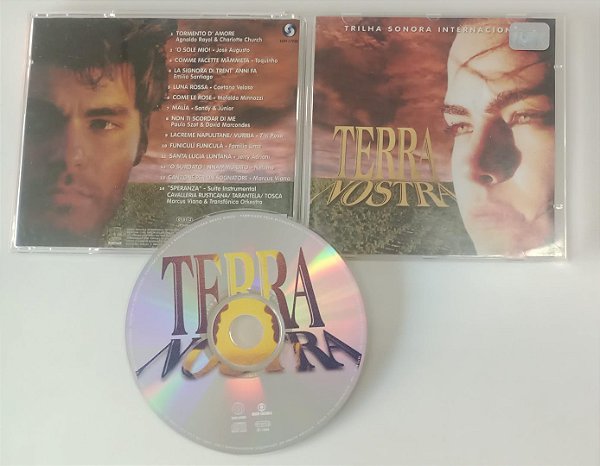 Cd Terra Nostra - Trilha Internacional Interprete Vários Artistas (1999) [usado]