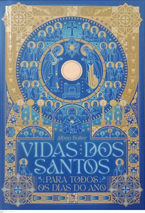 Livro Vidas dos Santos para Todos os Dias do Ano (mbc) Autor Butler, Alban (2021) [seminovo]