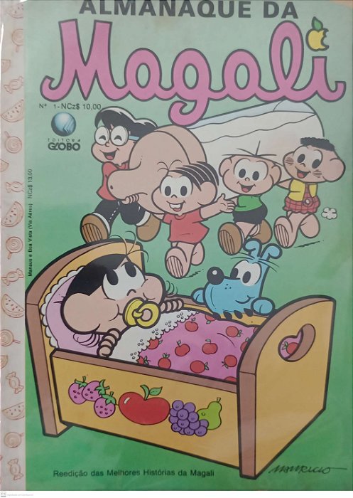 Gibi Almanaque da Magali #1 Autor (1989) [usado]