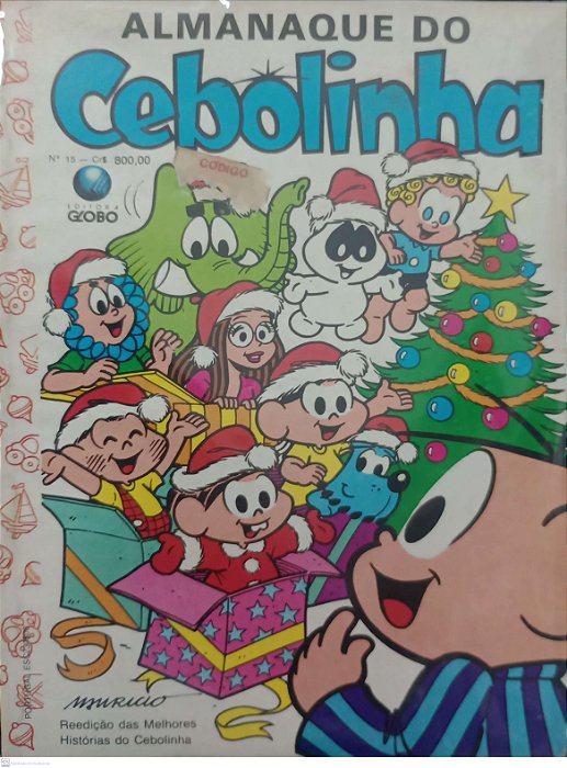 Gibi Almanaque do Cebolinha #15 Autor (1991) [usado]