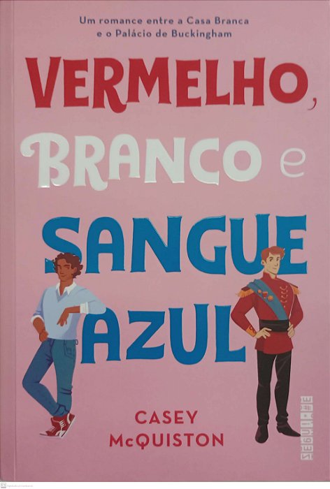 Livro Vermelho, Branco e Sangue Azul Autor Mcquiston, Casey (2021) [seminovo]