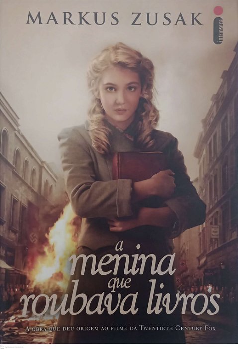Livro a Menina que Roubava Livros (capa do Filme) Autor Zusak, Markus (2013) [usado]