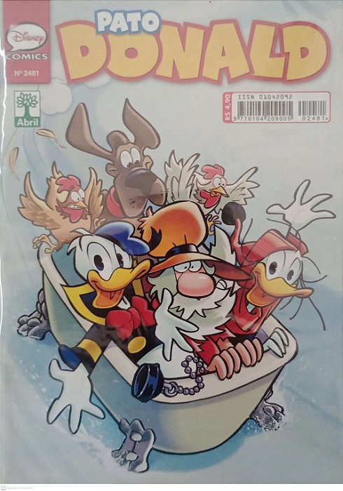 Gibi Pato Donald #2481 Autor (2018) [seminovo]