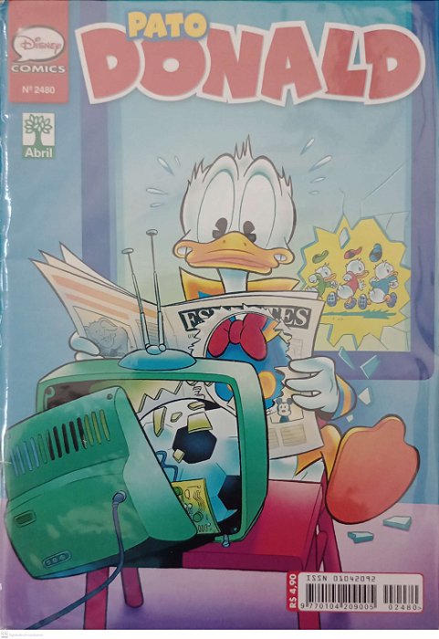 Gibi Pato Donald #2480 Autor (2018) [seminovo]