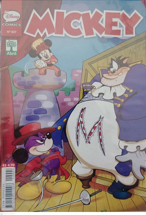 Gibi Mickey #907 Autor (2018) [seminovo]