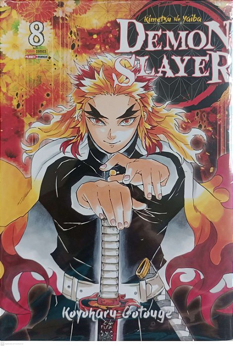 Gibi Demon Slayer #8 Autor Koyoharu Gotouge [seminovo]