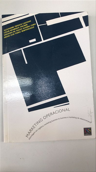 Livro Marketing Operacional Autor Vários (2004) [usado]