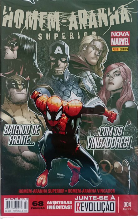 Livro Homem-aranha Superior #4 Autor (2014) [usado]