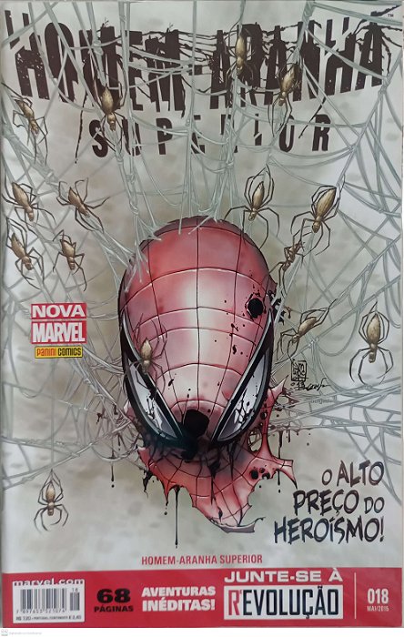 Gibi Homem-aranha Superior #18 Autor (2015) [usado]