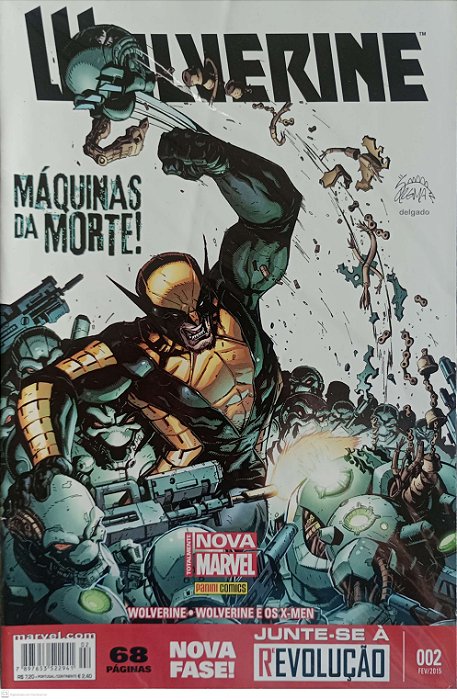 Gibi Wolverine #2 (3ª Série) Autor (2015) [usado]