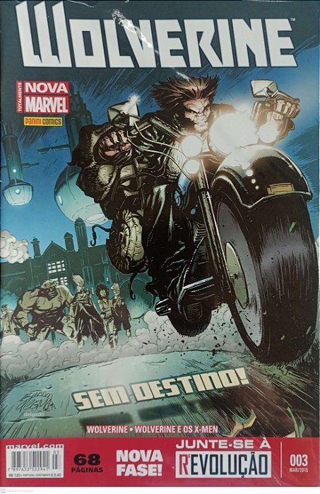 Gibi Wolverine #3 (3ª Série) Autor (2015) [usado]