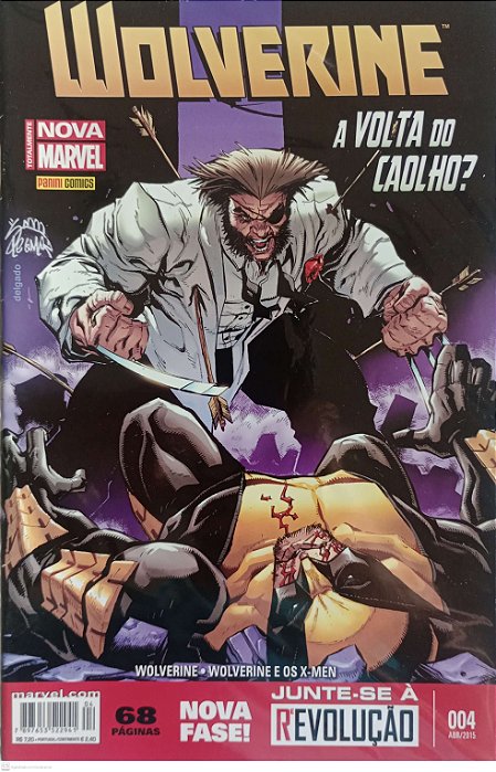 Gibi Wolverine #4 (3ª Série) Autor (2015) [usado]