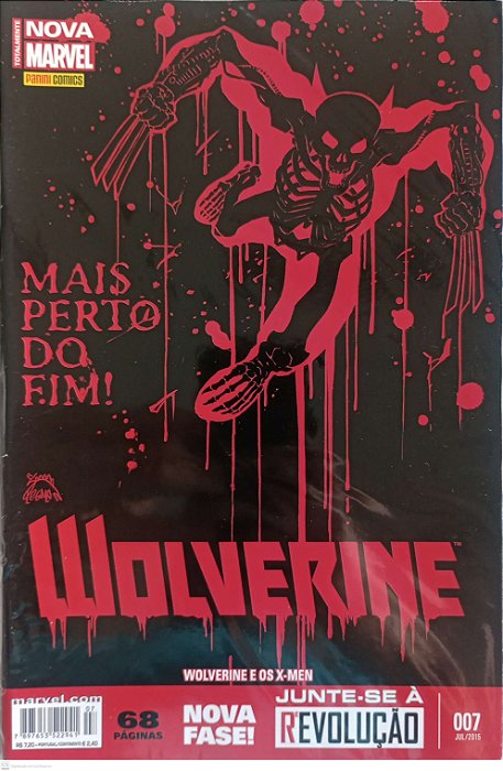 Gibi Wolverine #7 (3ª Série) Autor (2015) [usado]