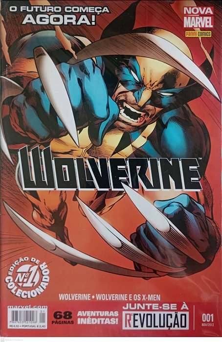 Gibi Wolverine #1 (2ª Série) Autor (2013) [usado]