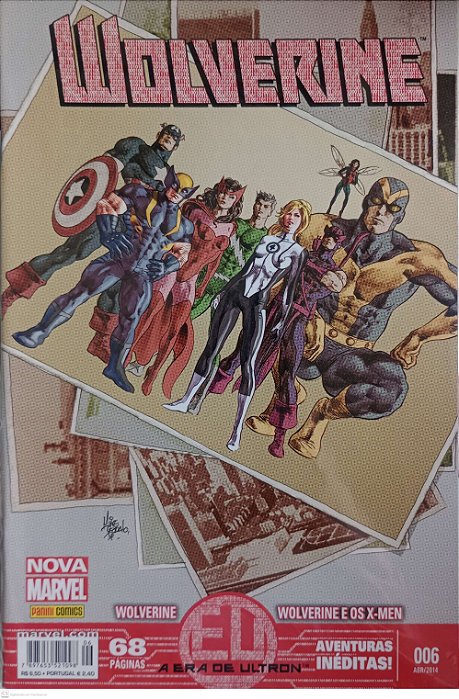 Gibi Wolverine #6 (2ª Série) Autor (2014) [usado]