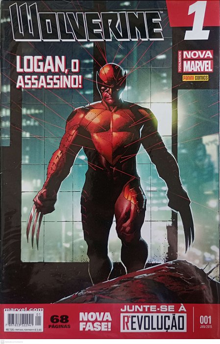 Gibi Wolverine #1 (3ª Série) Autor (2015) [usado]