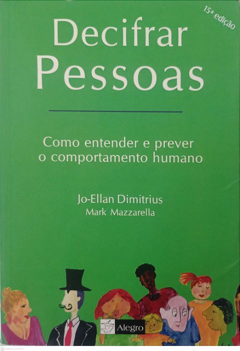 Livro Decifrar Pessoas Autor Dimitrius, Jo-ellan (2000) [usado]