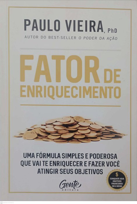 Livro Fator de Enriquecimento Autor Vieira, Paulo (2021) [usado]