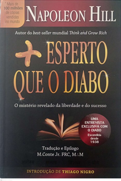 Livro Mais Esperto que o Diabo Autor Hill, Napoleon (2020) [usado]