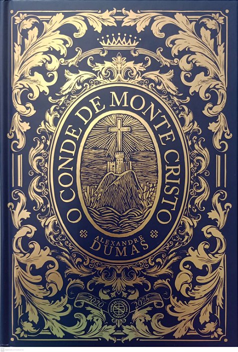 Livro o Conde de Monte Cristo (clube de Literatura Clássica) Autor Dumas, Alexandre (2025) [seminovo]