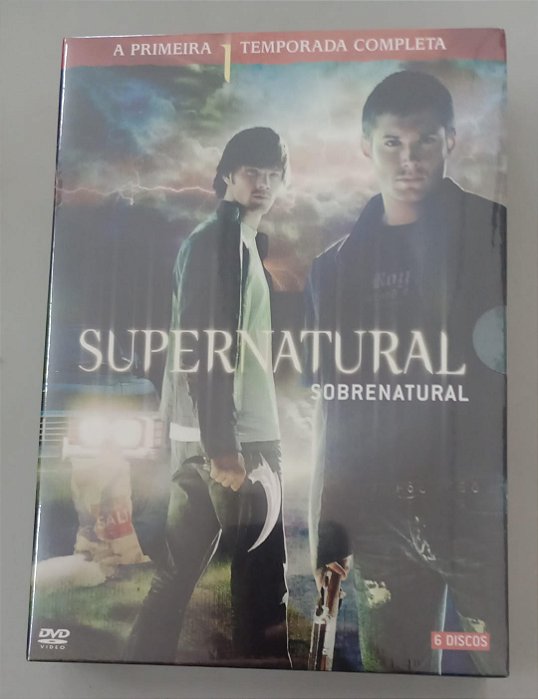 Dvd Supernatural (sobrenatural) 1° Temporada Editora Eric Kripke [novo]