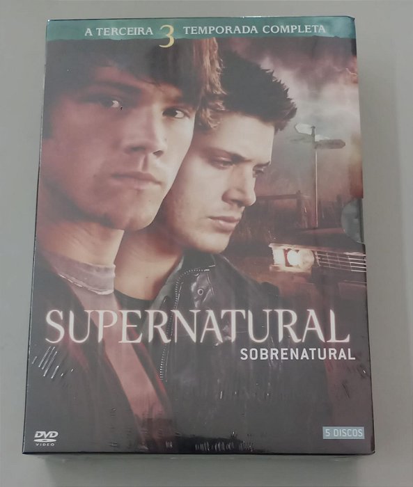 Dvd Supernatural (sobrenatural) 3° Temporada Editora Eric Kripke [novo]