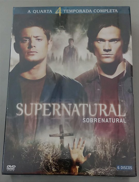 Dvd Supernatural (sobrenatural) 4° Temporada Editora Eric Kripke [novo]