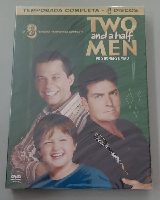 Dvd Two And a Half Men (dois Homens e Meio) 3ª Temporada Editora Chuck Lorre, Lee Aronsohn [novo]