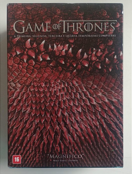 Dvd Game Of Thrones - Box 1ª a 4ª Temporada Editora David Benioff, D.b. Weiss [usado]