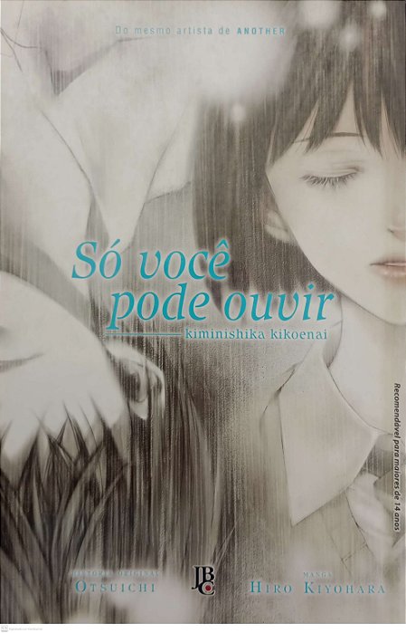 Gibi Só Você Pode Ouvir Autor Otsuichi e Hiro Kiyohara (2014) [usado]