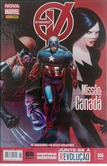 Gibi os Vingadores #6 Autor (2014) [usado]