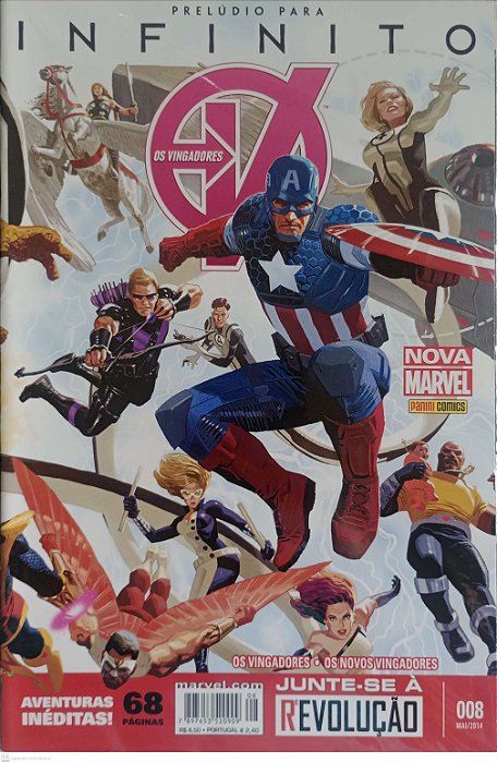 Gibi os Vingadores #8 Autor (2014) [usado]