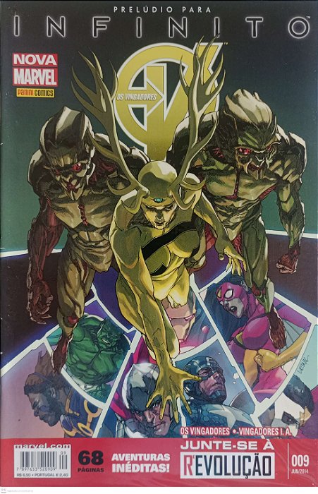 Gibi os Vingadores #9 Autor (2014) [usado]