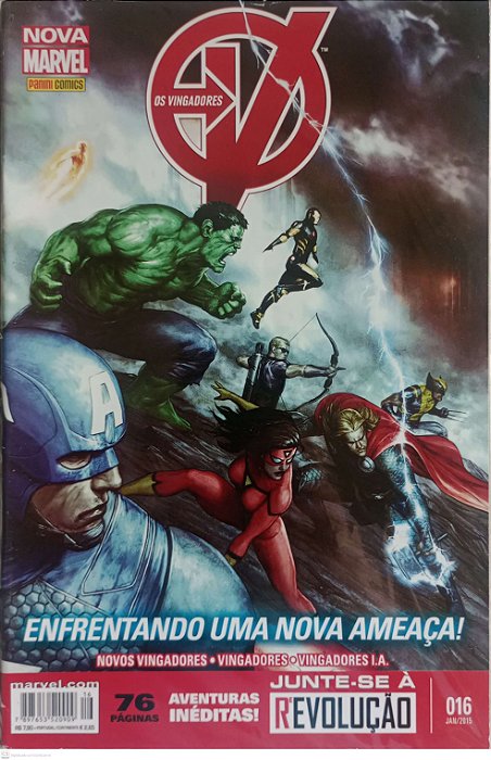Gibi os Vingadores #16 Autor (2015) [usado]