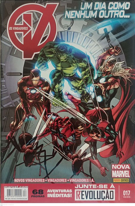 Gibi os Vingadores #17 Autor (2015) [usado]