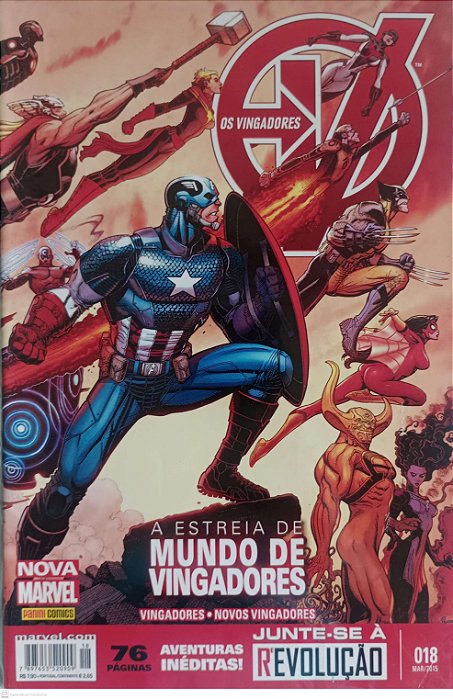 Gibi os Vingadores #18 Autor (2015) [usado]