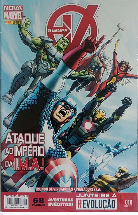 Gibi os Vingadores #19 Autor (2015) [usado]