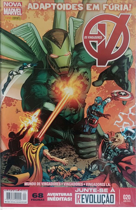 Gibi os Vingadores #20 Autor (2015) [usado]