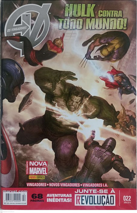 Gibi os Vingadores #22 Autor (2015) [usado]
