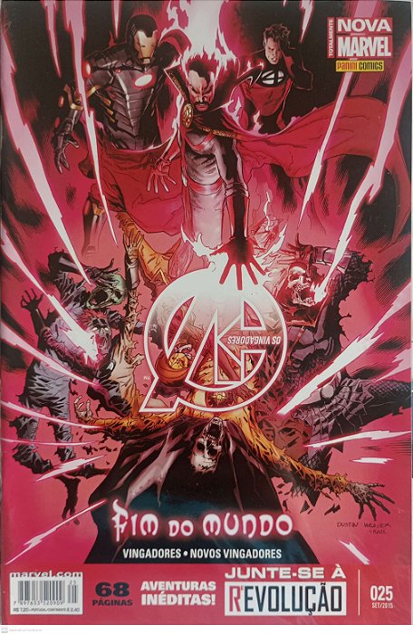 Gibi os Vingadores #25 Autor (2015) [usado]