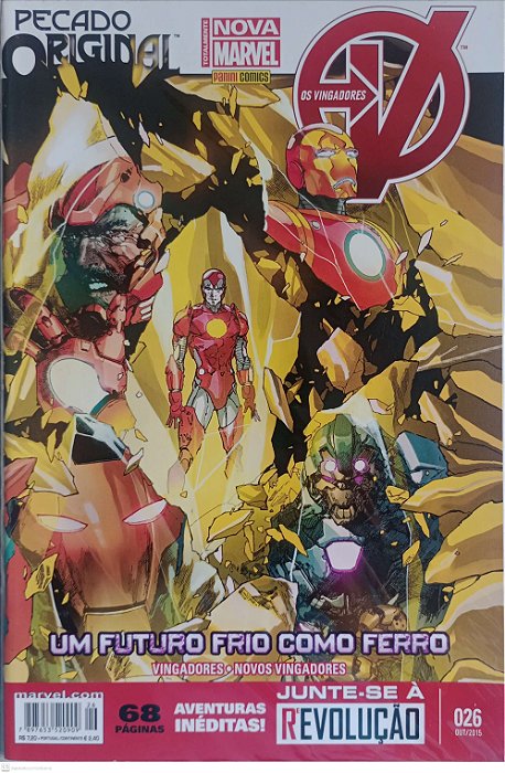 Gibi os Vingadores #26 Autor (2015) [usado]