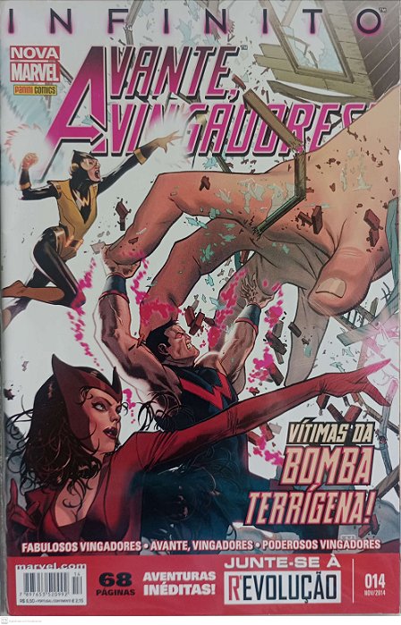 Gibi Avante, Vingadores ! #14 Autor (2014) [usado]