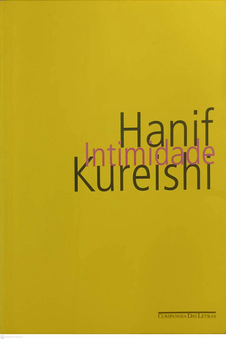 Livro Intimidade Autor Kureishi, Hanif (2000) [usado]