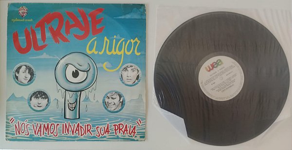 Disco de Vinil Nós Vamos Invadir sua Praia [lp 1985] Interprete Ultraje a Rigor (1985) [usado]