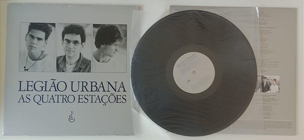 Disco de Vinil as Quatro Estações - Lp 1989 Interprete Legião Urbana (1989) [usado]