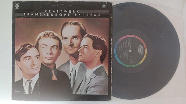 Disco de Vinil Trans Europe Express [lp 1977] Interprete Kraftwerk (1977) [usado]