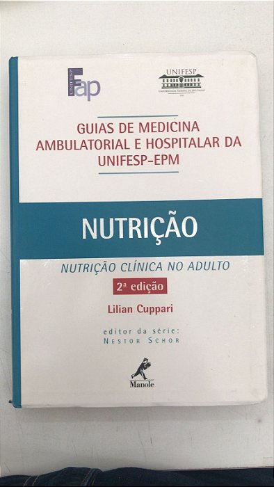 Livro Guia de Nutrição: Nutrição Clínica no Adulto Autor Cuppari, Lilian (2002) [usado]