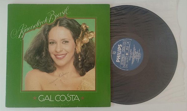 Disco de Vinil Aquarela [lp 1980] Interprete Gal Costa (1980) [usado]